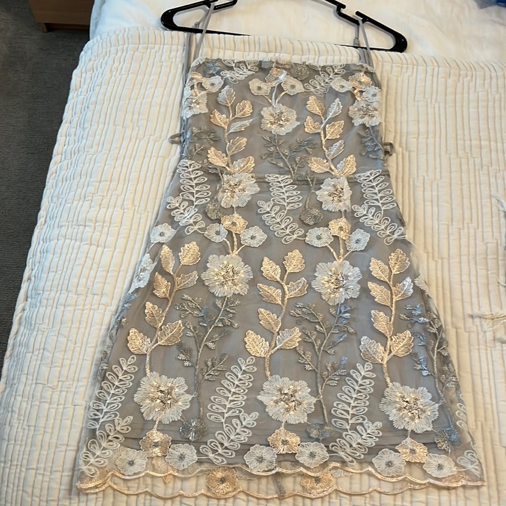 Lucy in the sky floral lace dress